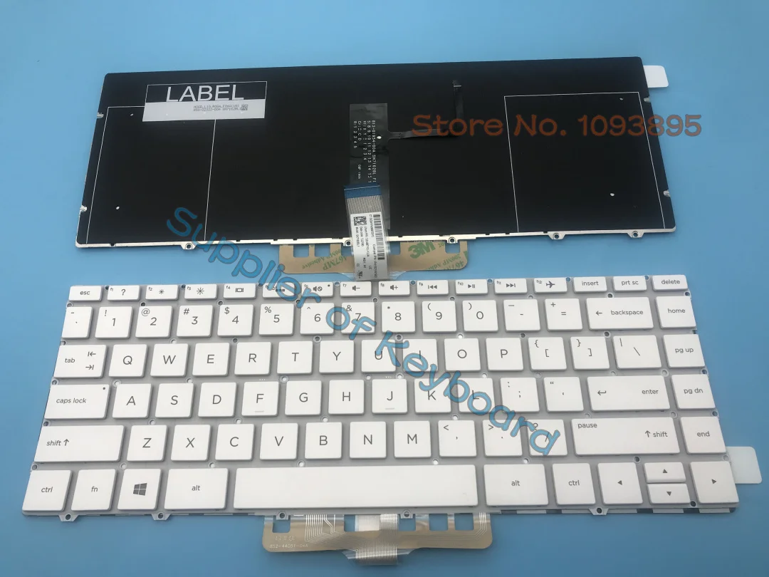 

NEW For HP Spectre 13-AF 13-AFxx 13-af000 13-af500 13-af000TU 13-AF002TU 13-AF003TU 13-AF004TU English Keyboard White Backlit