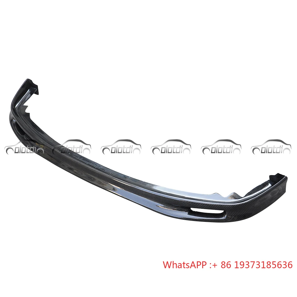 Spoon Style Carbon Fiber Front Bumper Lip Chin Spoiler Auto Tuning for Honda for Civic K6 EG 3D 1992-1995