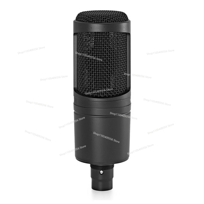 For AT2020 Microphone Condenser Microphone Sound Card Full Set of Special Recording Equipment for Singing Live Broadcast