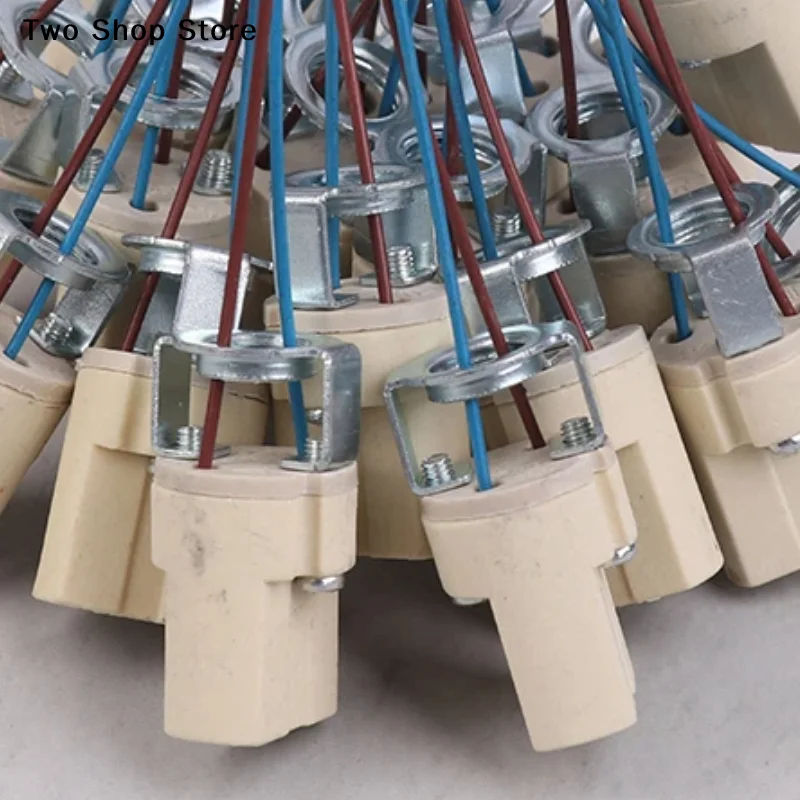 

10/20Pcs G9 Light Bulb Socket Ceramic Lamp Base Holder Connector Led Halogen Light LED Lamp Bulb Holder Base Fixture