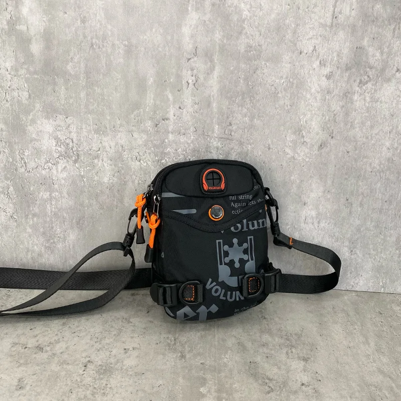 

Volunteer Crossbody Phone Bag Casual Sport Single oulder Belt Waist Bag for Men And Women Nylon Fabric Zipper Closure ...