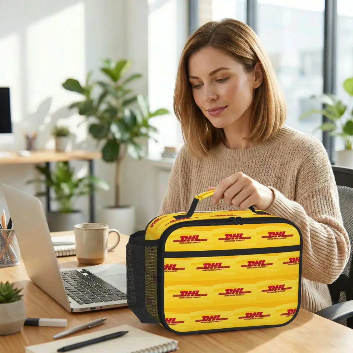 

Global Express DHL Insulated Lunch Bag for Kids School Cooler Thermal Food Box Tote Leakproof Lunch Boxes Container