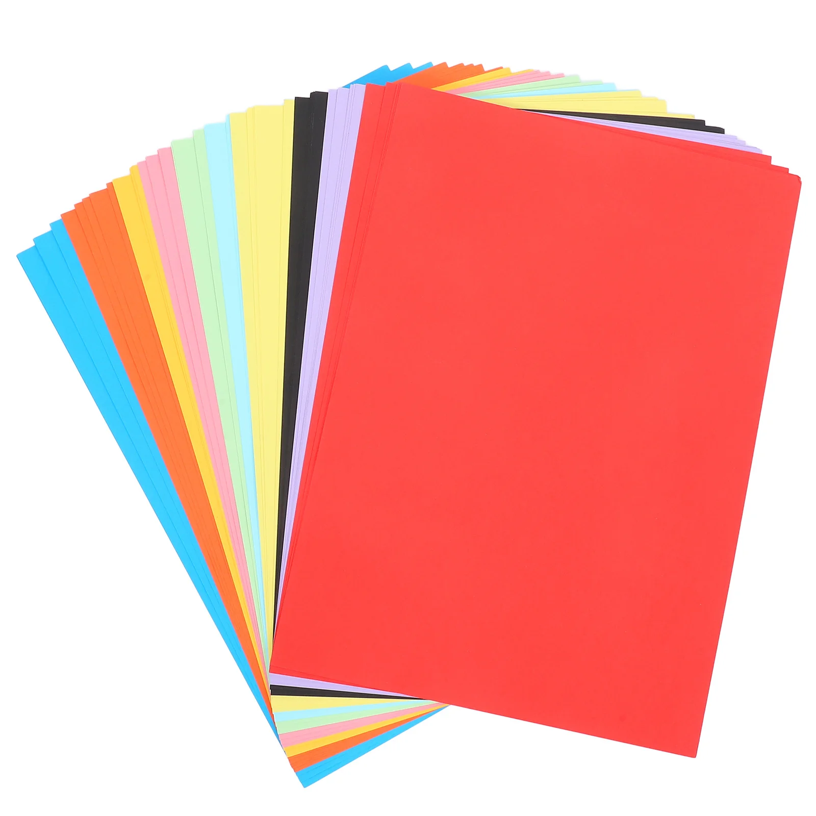 

50Pcs Colored Card Stock 200Gsm A3 Heavy Duty Craft Paper for Children DIY Greeting Cards Paper Cutting Creative Art Activities