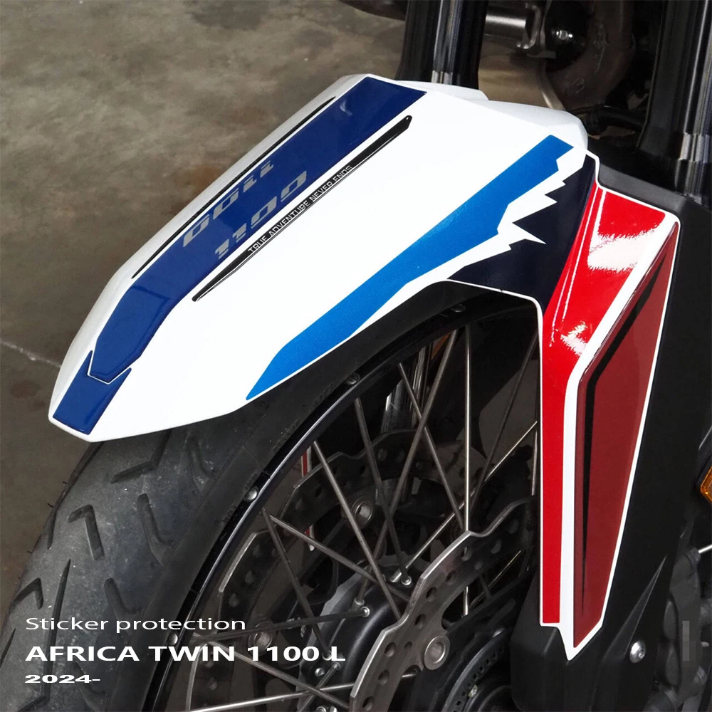 

CRF 1100 L Motorcycle Accessories 3D Resin Sticker Protection Tank Pad Side Protective Decals for Africa Twin 1100 2024-2025