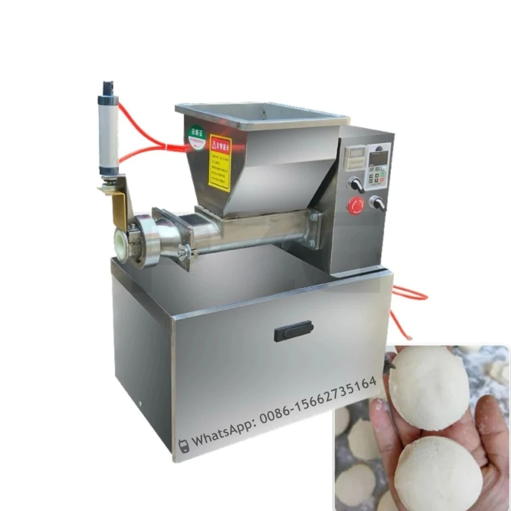 Pizza Chapati Bread Making Dough Ball Cutting Dividing And Rounder Rolling Volumetric Divider Machines