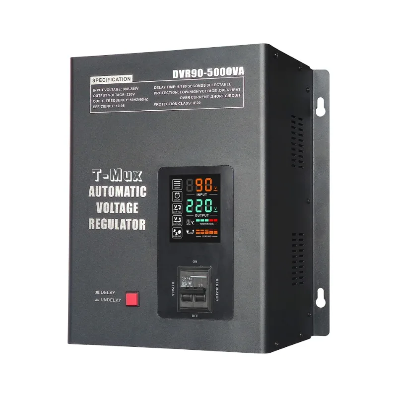 3KVA 5KVA 8KVA 10KVA Wall Mounted Power Regulator Wide Input Range Voltage Stabilizer Stabilisateur De Tension