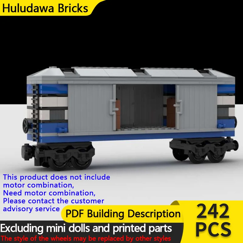 

Конструктор «Городской автомобиль» MOC: Модульный поезд-платформа для перевозки грузов, развивающая игрушка для детей, подарок на праздник