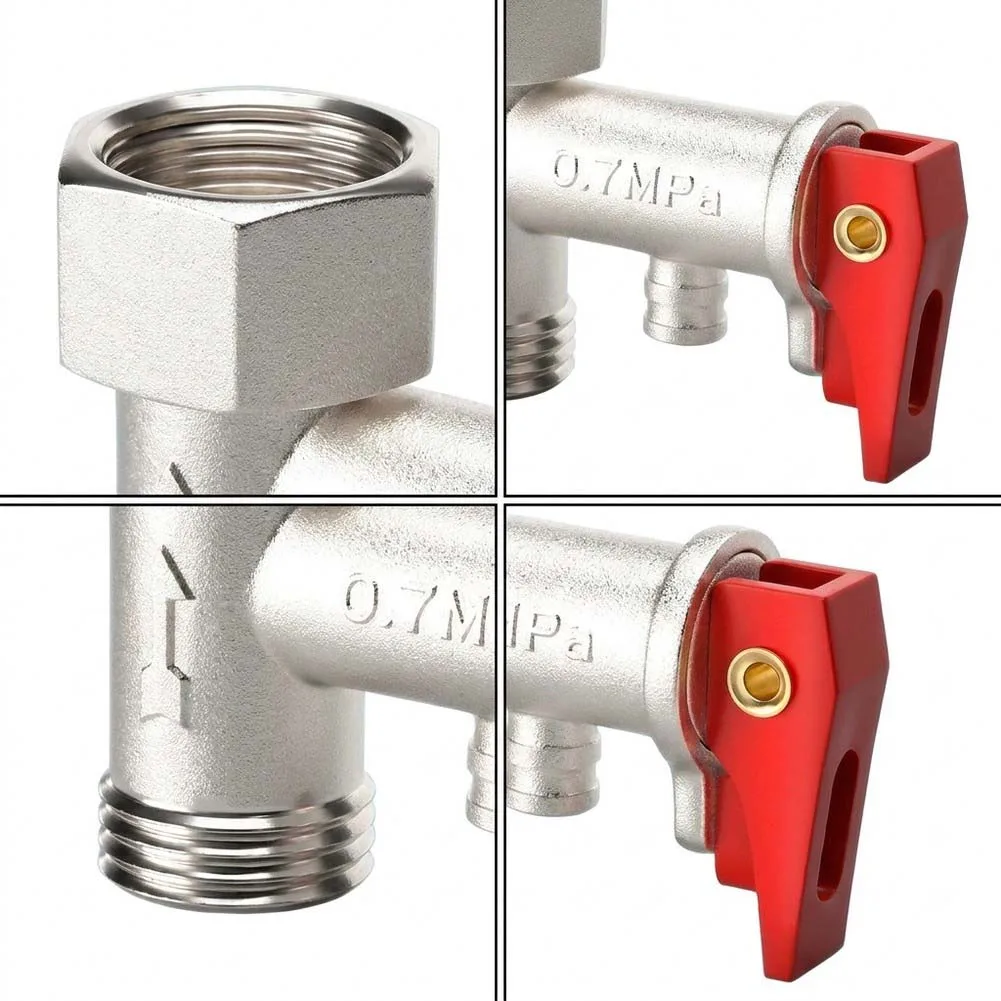 Pressure Relief Valve Brass 5 2 10cm Designed Specifically for Electric Water Heaters Enhanced Safety and Efficiency