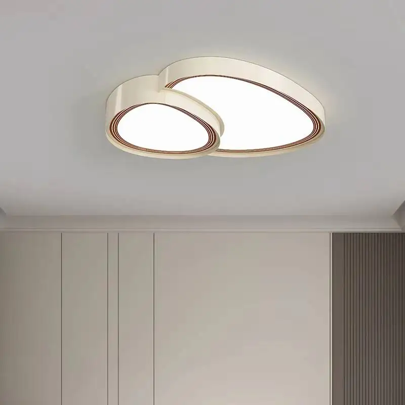 Pebbles Living Room Lamp Modern Simple Hall Chandeliers Ceiling Creative Warm Bedroom Lamp Nordic Minimalist Whole House Lamp