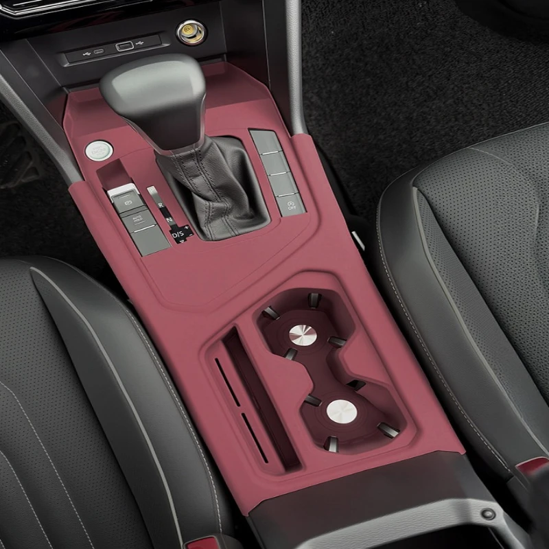 

For Volkswagen VW Tharu 2019-2025 Central Control Silicone Protective Pad Interior Panel Protective Cover Modified Accessory