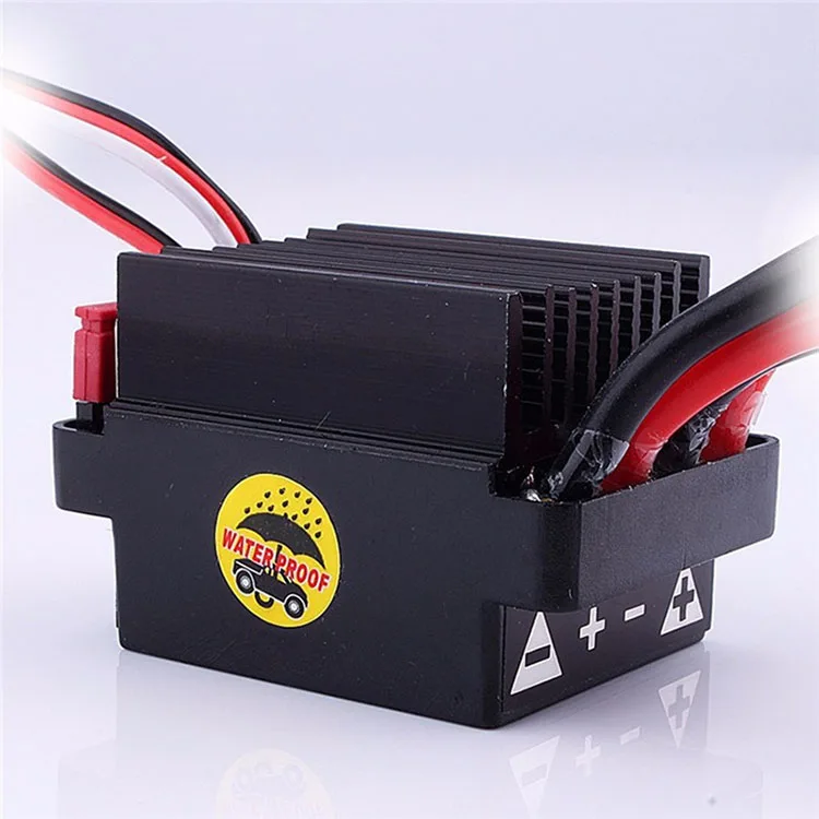 ตัวควบคุมความเร็ว HSP 6-12V 3S กันน้ำ 320A สำหรับรถบังคับวิทยุ เรือบังคับมอเตอร์แบบมีแปรงถ่าน 6-12V 3S ตัวควบคุมความเร็ว ของเล่นไฟฟ้า