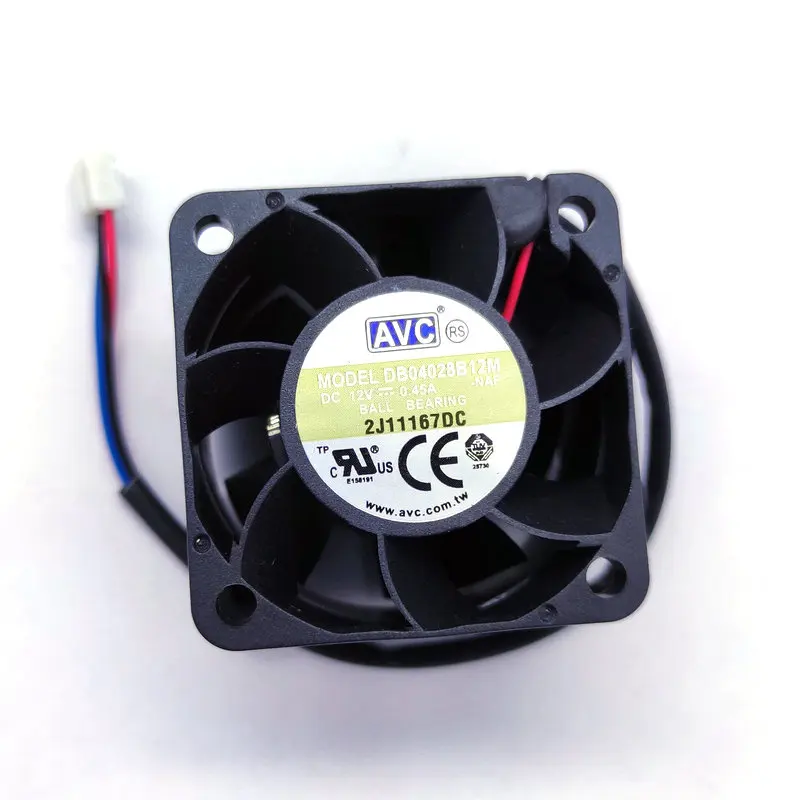 

New Original for AVC 4028 DB04028B12M-189 12V 0.45A 4cm server chassis cooling fan