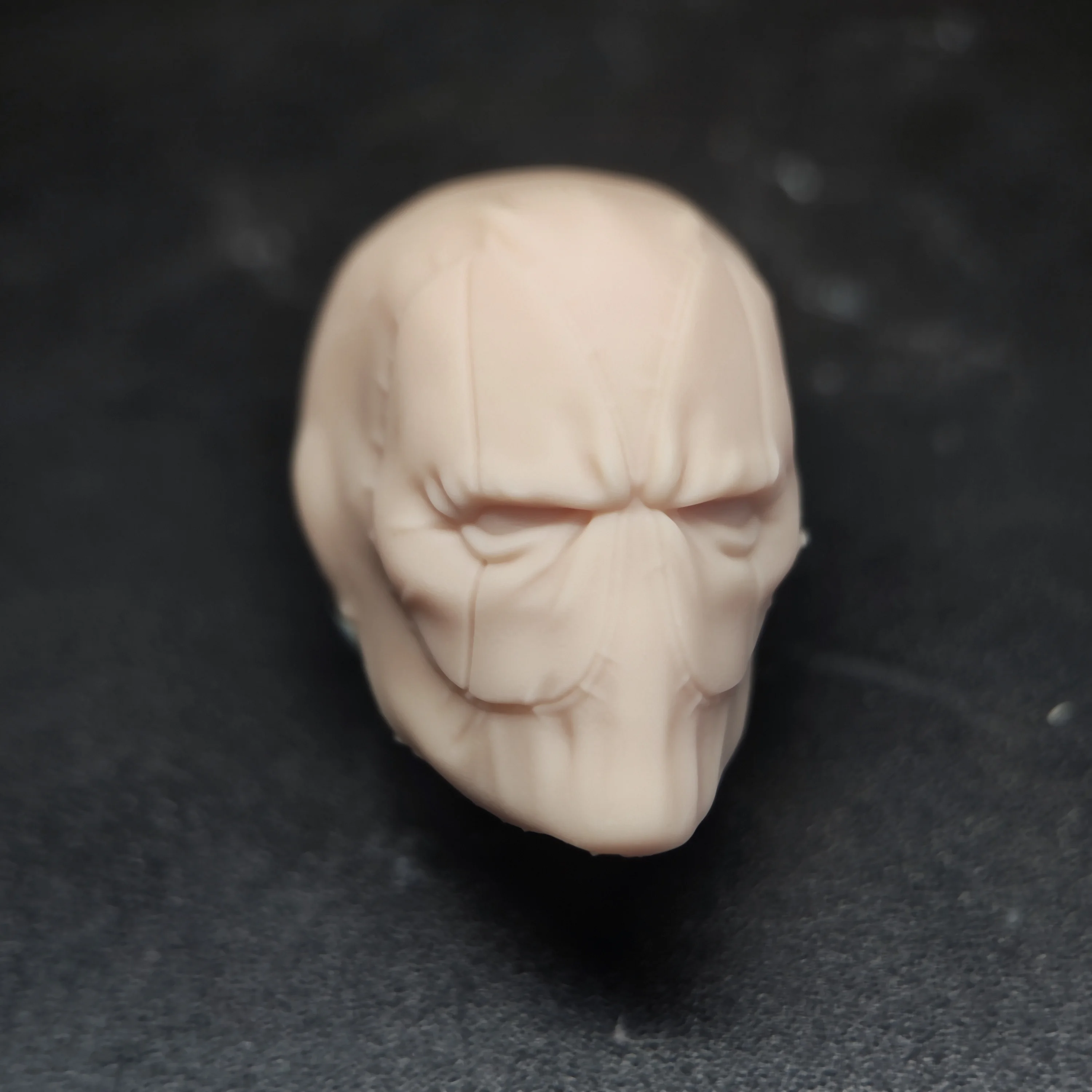 HL1898 DIY Customized 1/18 1/12 1/10 Scale Unpainted Head Sculpt for 3.75