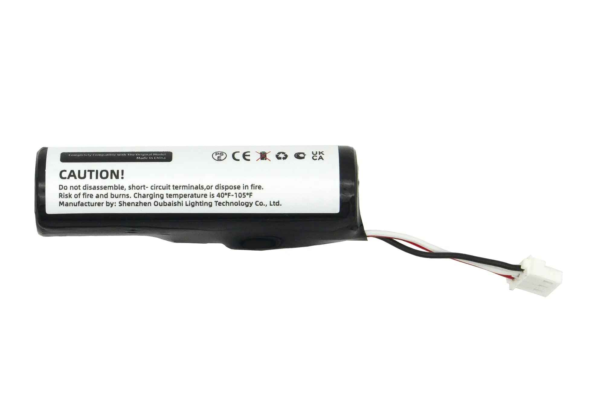 Replacement Battery for Honeywell  Home PROSIXC2W, PROSIXC2W Hardwired-to-SiX Wir 300-10342 3.7V/3400mAh