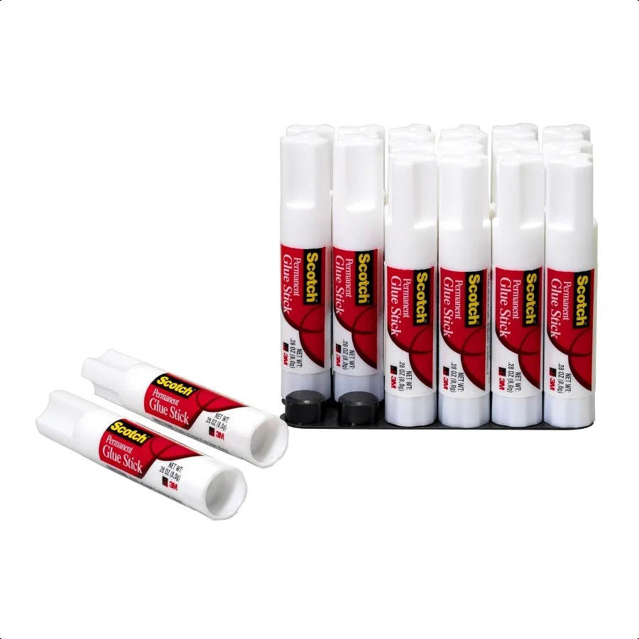 

Scotch Glue Stick.28 oz 18Pack Acid Free and nToxic 600818