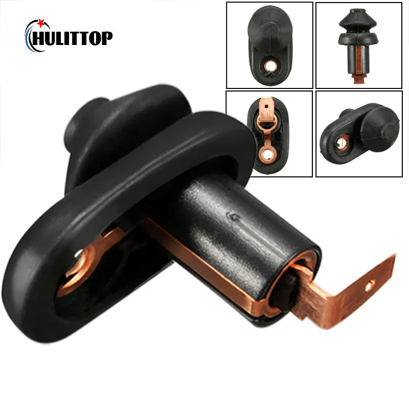 Universal Black Car Interior Door Light Lamp Led Switch Vehicle Button Door Light Switch Parts Switches Car Accessories