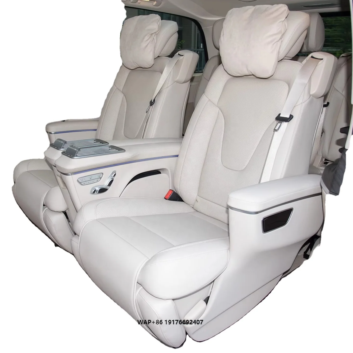 V300 Seats Seats for Sprinter Luxury Rear Leather Sprinter Vito V Class Auto Car Seats for Sprinter W447 Interior 2024