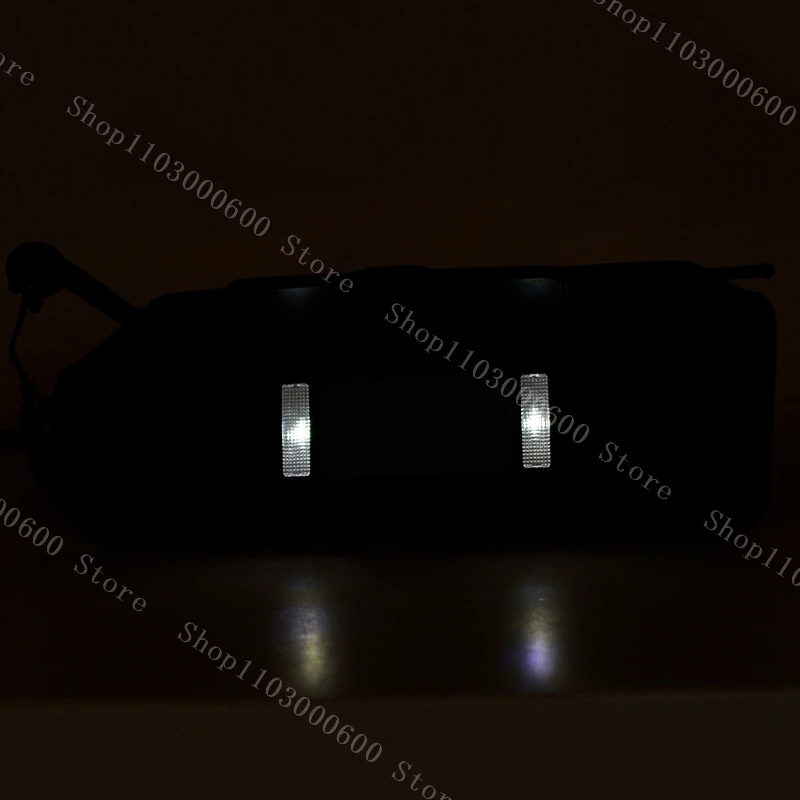 For Chevrolet Corvette C5 1997-2004 Car Interior Roof Sun Visor Sunshield  Sunshade With Light Makeup Mirror 10442033 10442034