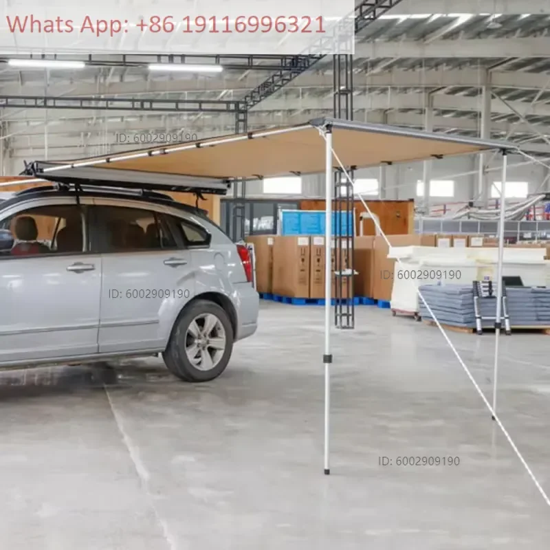 Parasol para techo de vehículo todoterreno 4x4 para acampar al aire libre, productos personalizados