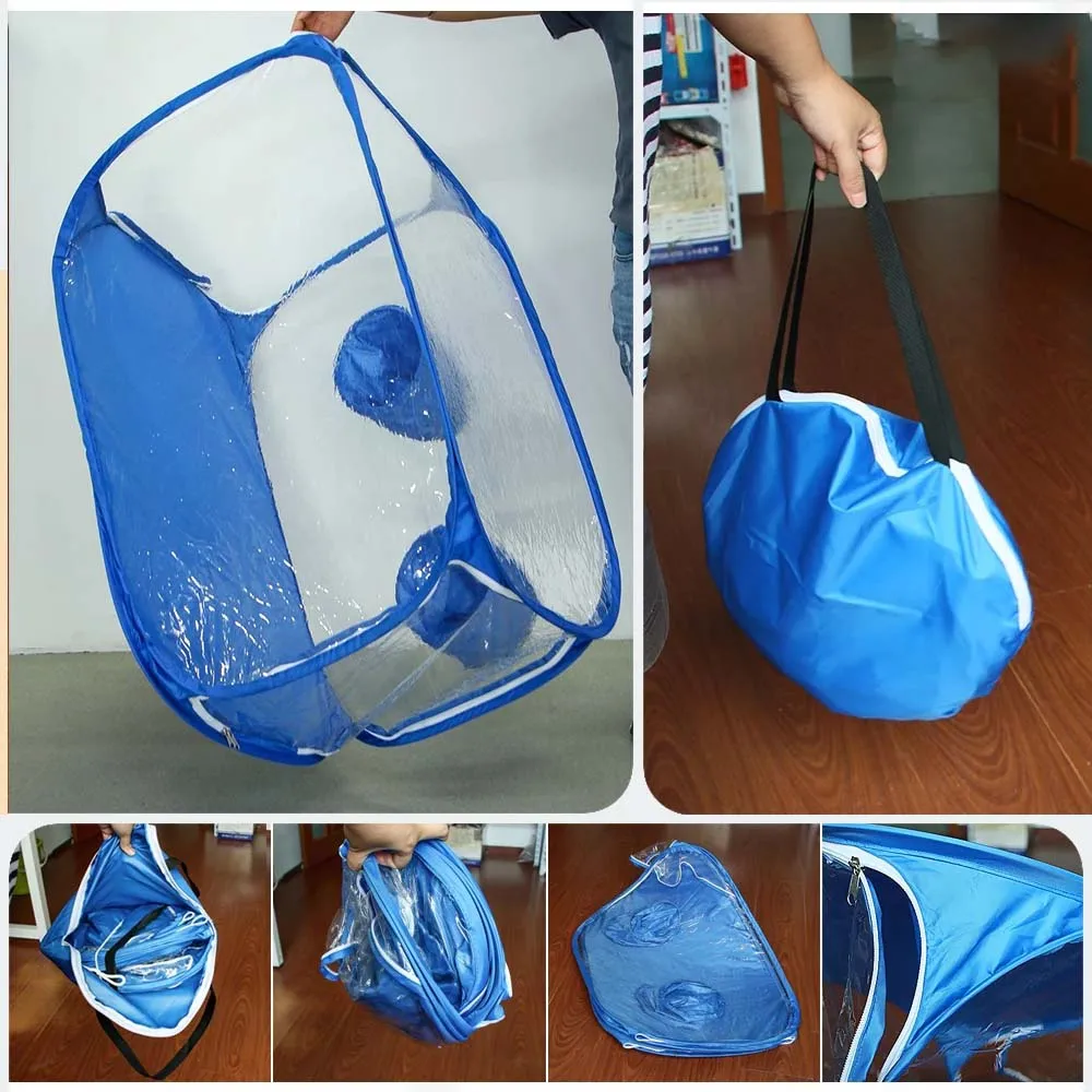 Mini Greenhouse Easy Storage Waterproof Folding Mushrooms Growing Bags Planters Box for Garden Roofs Back Porch Vegetable Yard