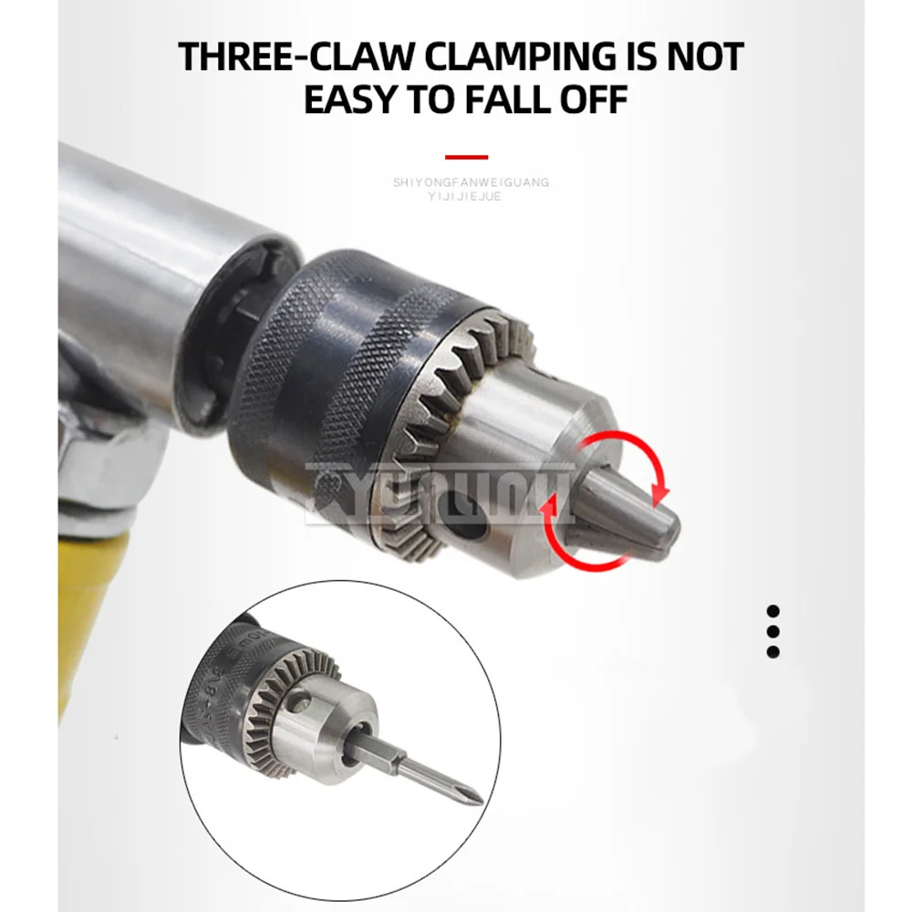 

3/8 High Speed 90° Elbow Right Angle Drill Pneumatic Tool Extension Power Screwdriver Drill Tapping Machine 2025 NEW