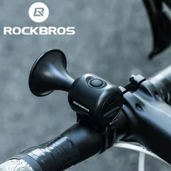 ROCKBROS Xe Đạp Chuông Xe Đạp Điện Tử Đã Còi Báo An Toàn Điện Xe Đạp Chống Nước Ngắt Chuông Cảnh Báo Phụ Kiện Xe Đạp