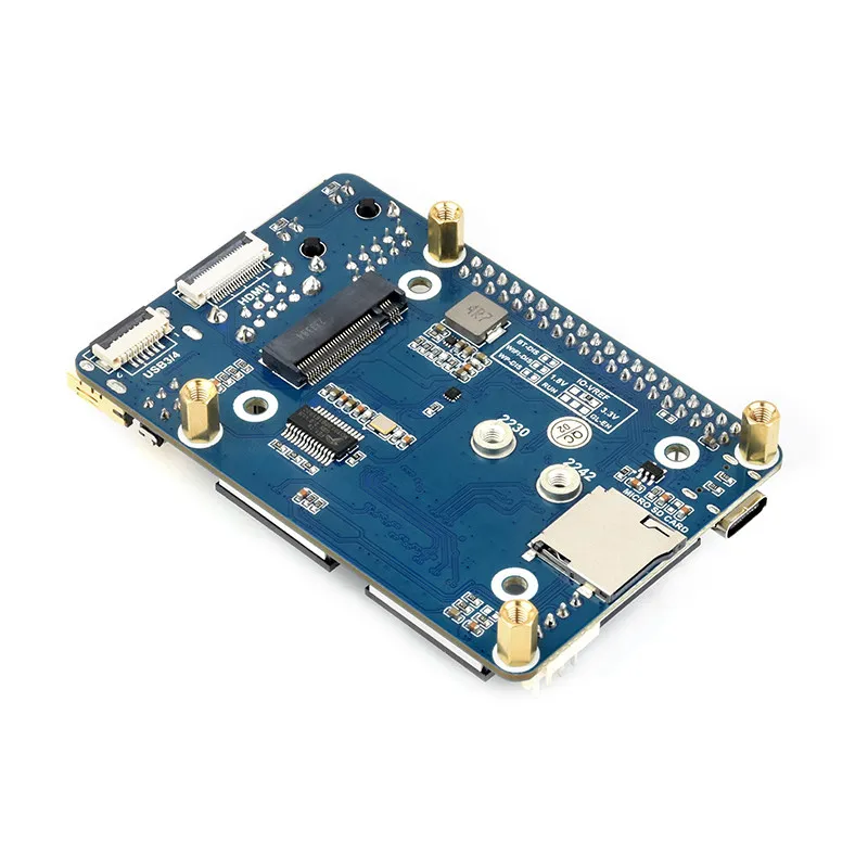 Raspberry Pi CM4 Expansion Board Lite Version, On-Board HDMI / Gigabit RJ45 Ethernet Port / Dual CSI / M.2