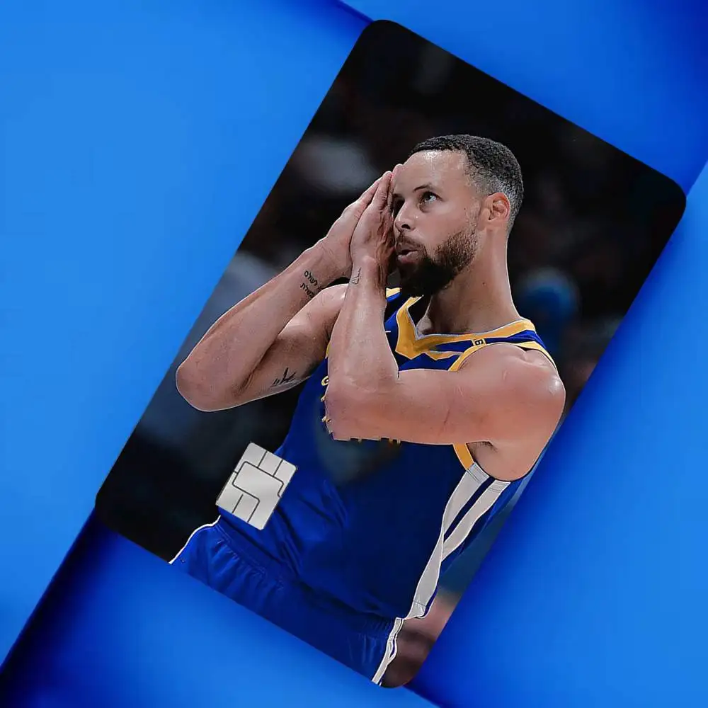 C-Curry Cool S-Stephen Basketball 30 4pcs 1Set Film Skin for Debit Credit Bank Visa Card Decal Cover