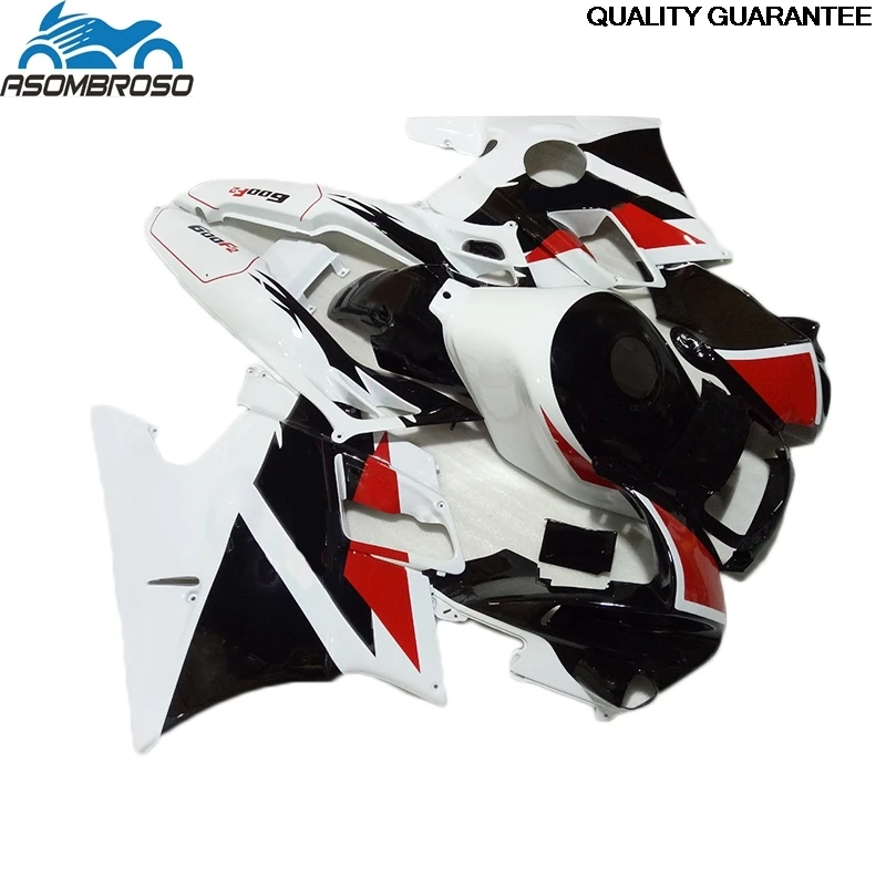 

Motorcycle Fairing kits for Honda CBR600 F2 1991 1992 1993 1994 white black fairings set cbr600 f2 91 92 93 94 SX21