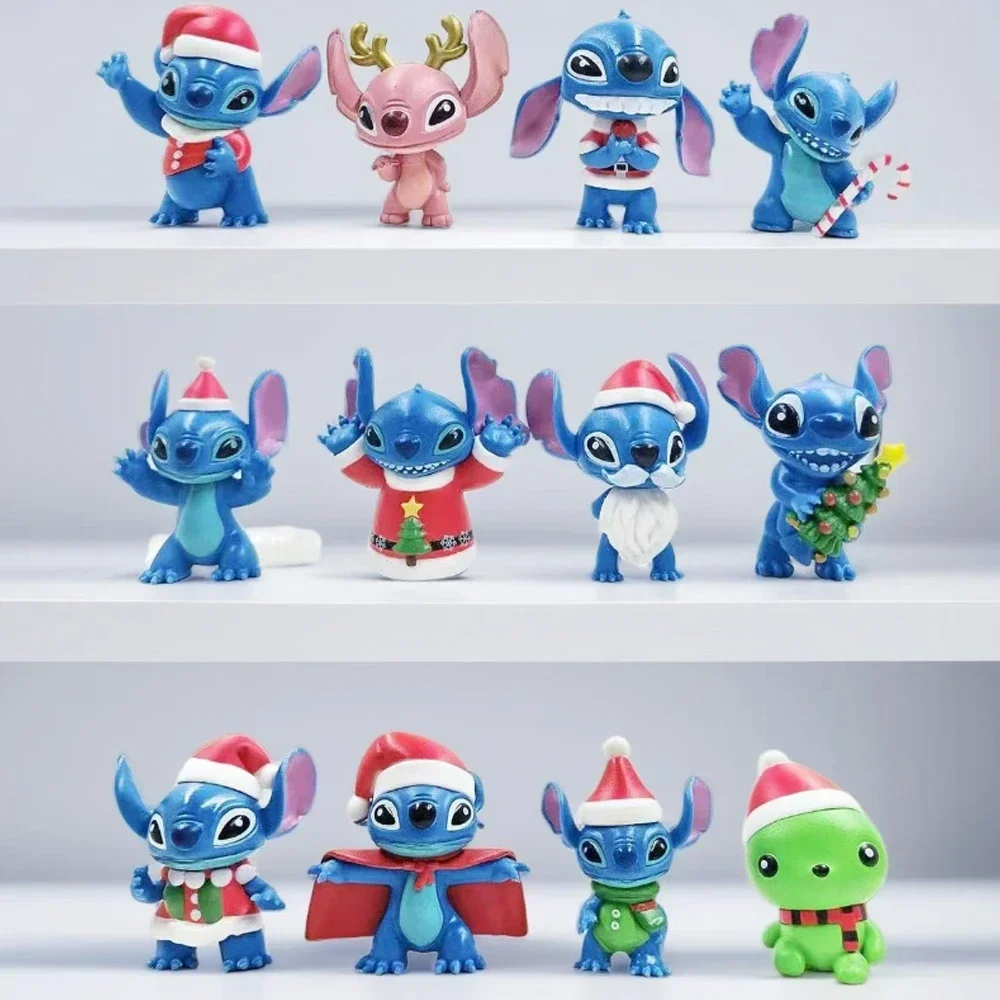 & Disney Zootopia animales Gabby casa de muñecas Stitch Cosplay figuras de Anime juguetes figuras de acción de Anime muñeca niños regalo de cumpleaños