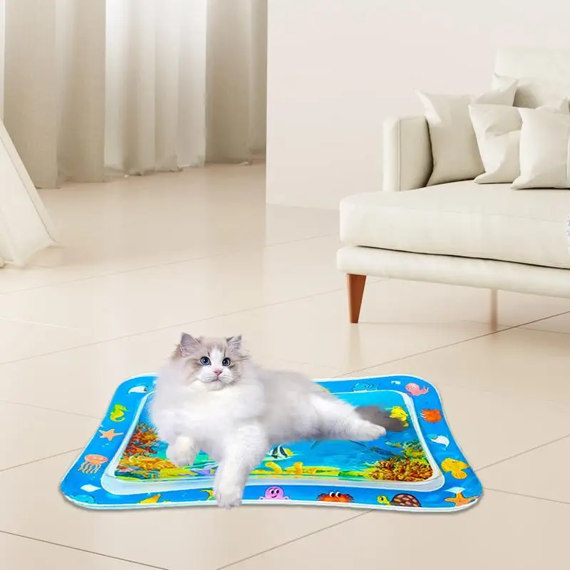 Water Sensory Playmat For Pet high quality Portable Design Comfortable Dog Bed Mats Inflatable Thickened Easy To Fold Pad