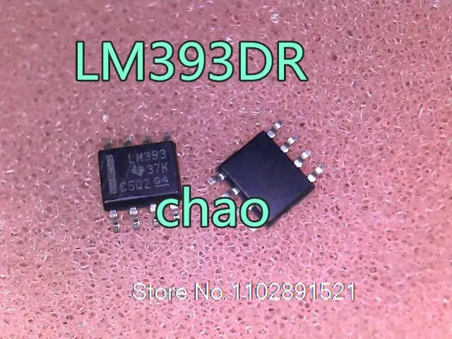 10ชิ้น/ล็อต LM393 LM393A LM393M SOP-8