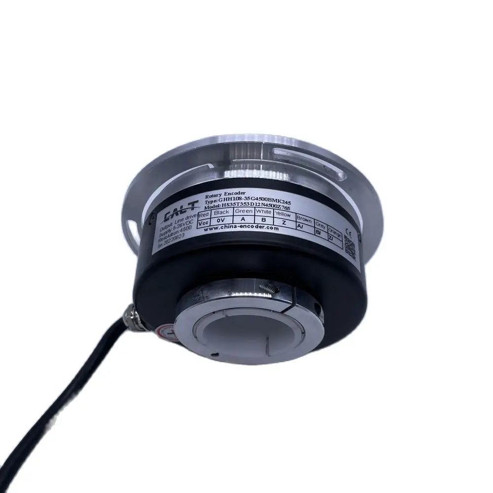 CALT 35mm Hollow Shaft Rotary Encoder GHH108-35G4500BMK245 Replace HS35T353D12N4500Z765