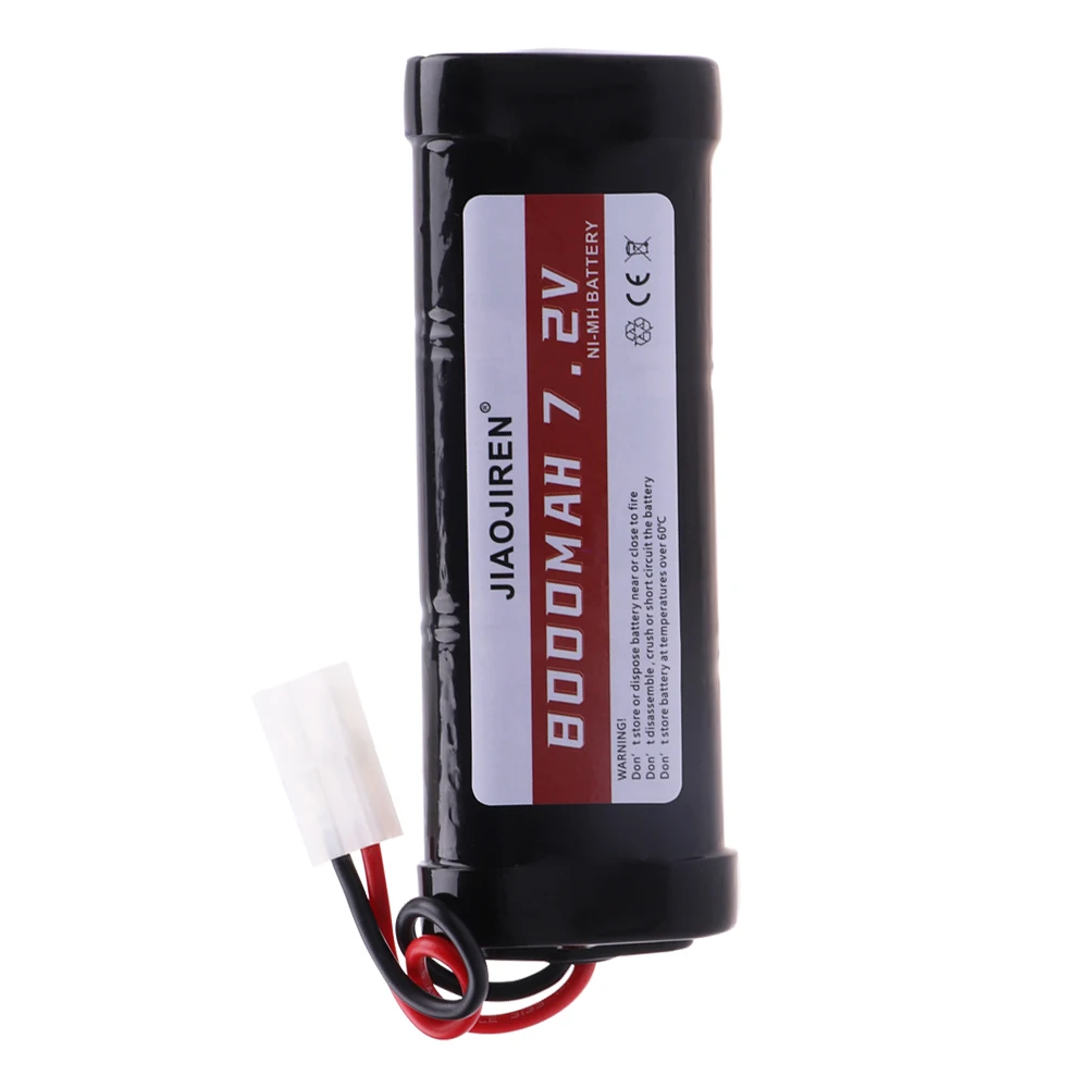 7.2V 8000mAh Ni-MH SC battery and charger set for RC toys tank car Airplane Helicopter With Tamiya Connectors 7.2 v battery