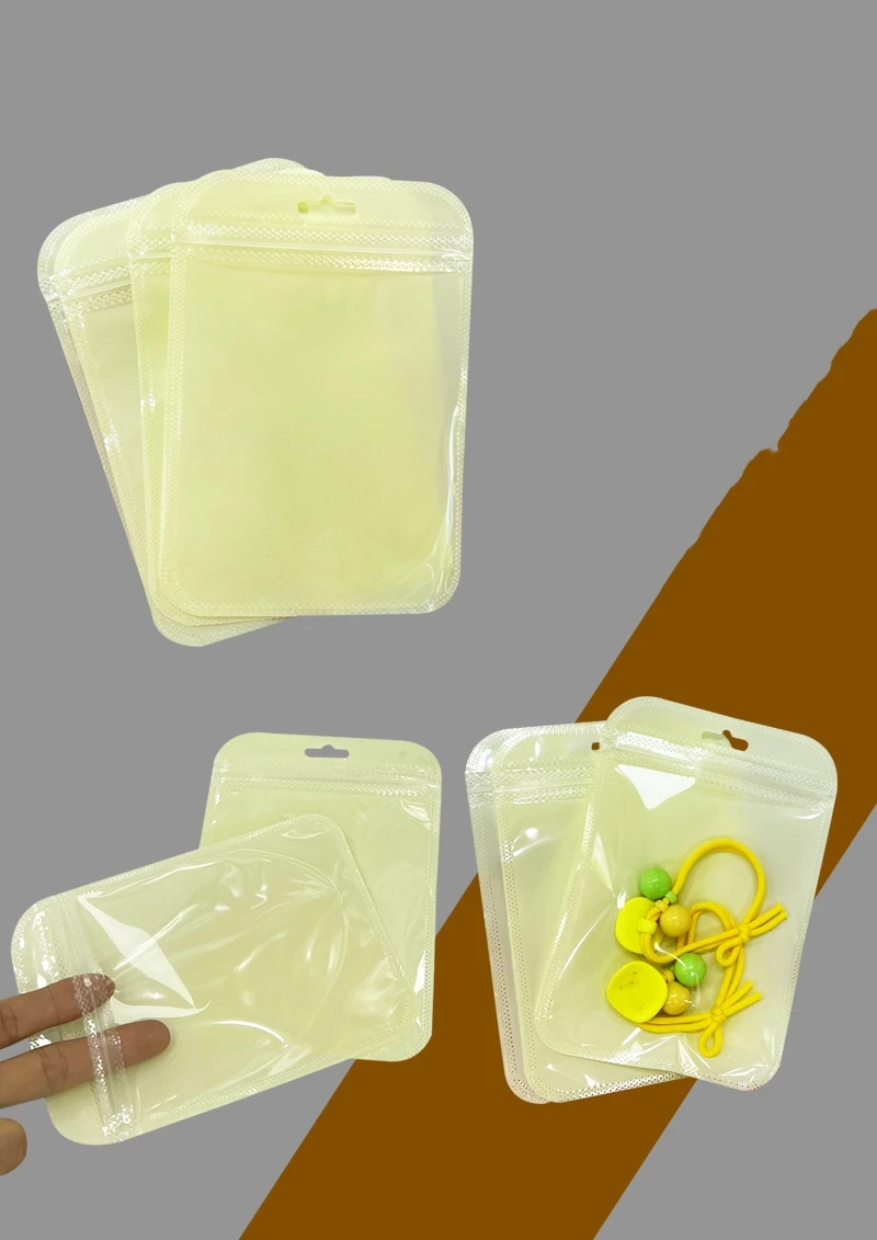 50 Stück 10,5 x 15 cm niedlicher Mylar-Verpackungsbeutel, wiederverschließbarer Folienbeutel für die Aufbewahrung von Lebensmitteln, Lipgloss, Schmuck, Display, Kleinunternehmensbedarf – Detail 2