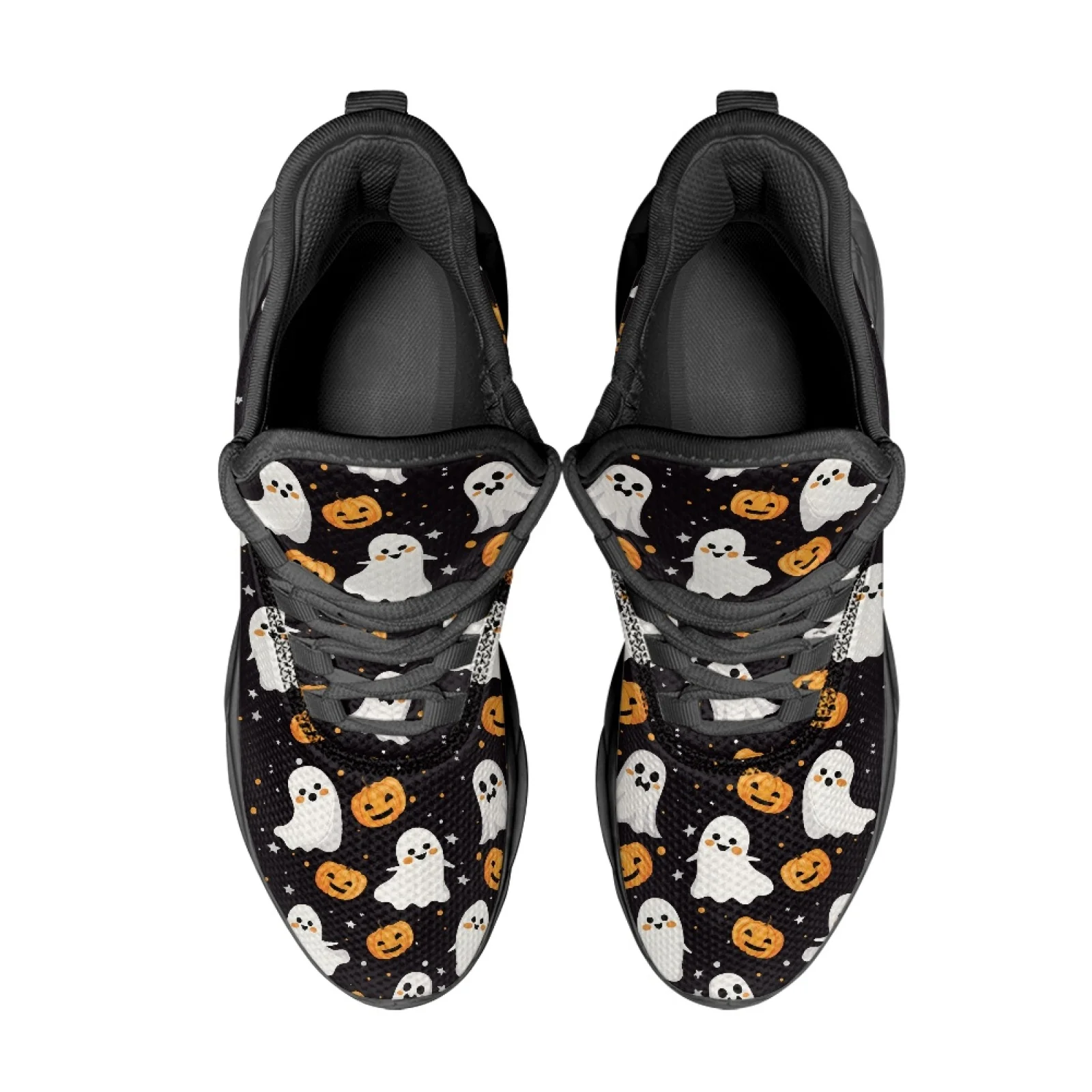 PENSTROLL PENSTROLL Ghost Pumpkin Print Athletic Footwear Mesh & EVA Blade Sneakers Lightweight for Men 2026 New All Season