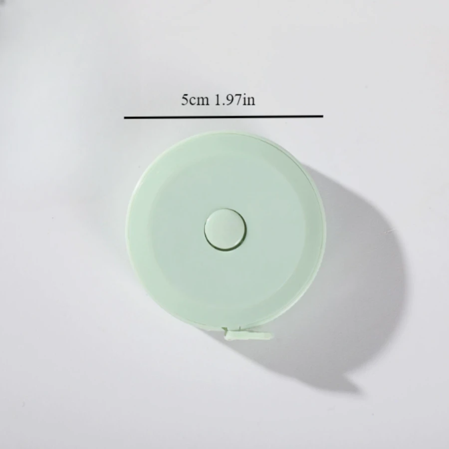 2 Meter Soft Tape Measure Scale Body Sewing Flexible Tailor Ruler Centimeter Inch Portable Retractable Self-Lock Measuring Tape