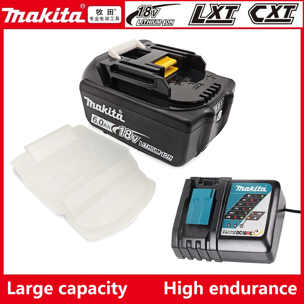 

Оригинальный Makita 6Ah/5Ah/3Ah Makita 18В аккумулятор BL1830B BL1850B BL1850 BL1840 BL1860 BL1815 сменный литиевый аккумулятор