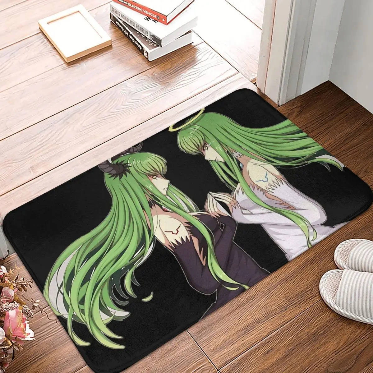 Outdoor Carpet Home Pattern Decor CODE GEASS Lelouch of The Rebellion Anime Non-slip Doormat Yukana Bath Bedroom Mat