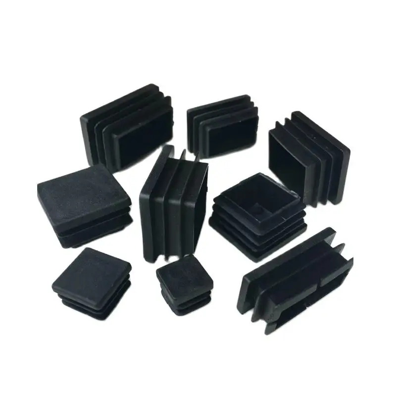 10/50/10pcs Plastic Square Plug For Steel Pipe 20/25mm Tube Plug Caps For Living Room Furniture Bed Fame Hole Cap - Image 6