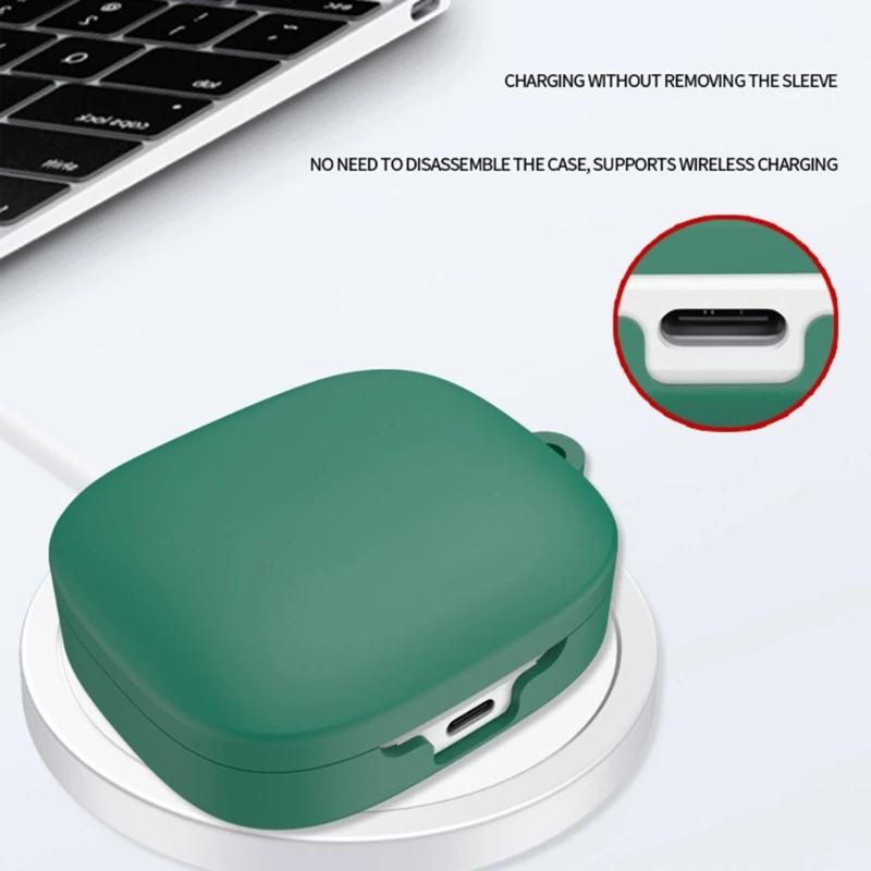 เหมาะสำหรับ redmi buds 6ฟองน้ำครอบหูฟังเคสกันกระแทกป้องกันผิวป้องกันรอยขีดข่วนล้างทำความสะอาดได้นุ่มป้องกันความเสียหาย