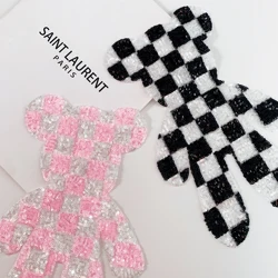 Wholesale Embroidery Patch Sequin Badge Bear Embroidery Patch Clothes Embroidery Patch Ironing Patch