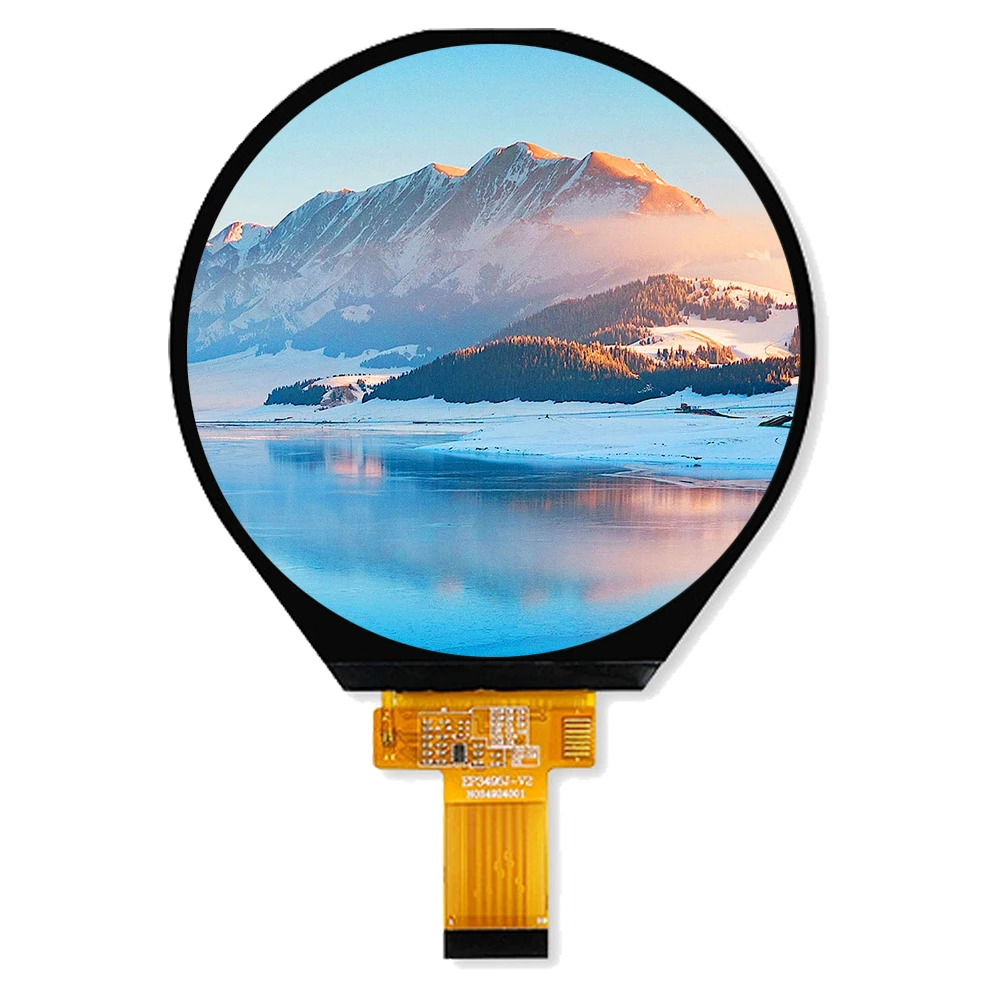 3.4 Inch TFT Display Module Round 800*800 IPS Full Viewing Angle HD Display MIPI Interface JD9365 Driver 30PIN