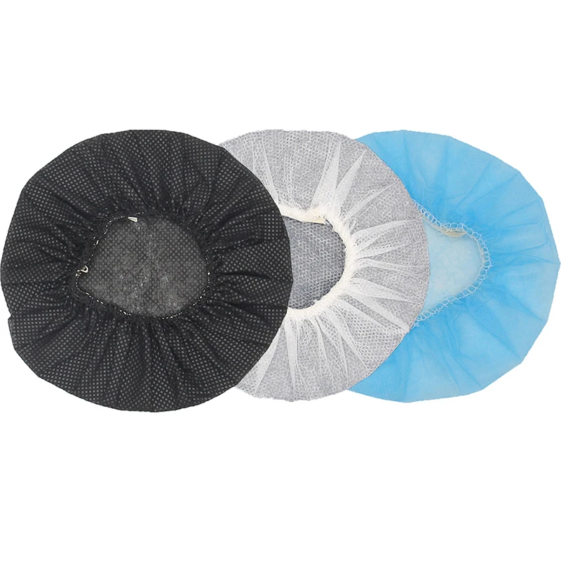 100Pcs Disposable Comfortable Headphone Cover Nonwoven Earmuff Cushion 10-12cm Headset Headphone Ear Covers Accessories