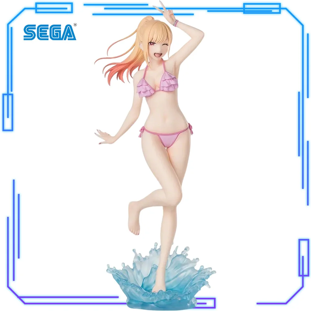 

In Stock SEGA Original Genuine XStellar Anime My Dress-Up Darling Kitagawa Marin Swimsuit 20cm Collections Model Toy Figure Gift