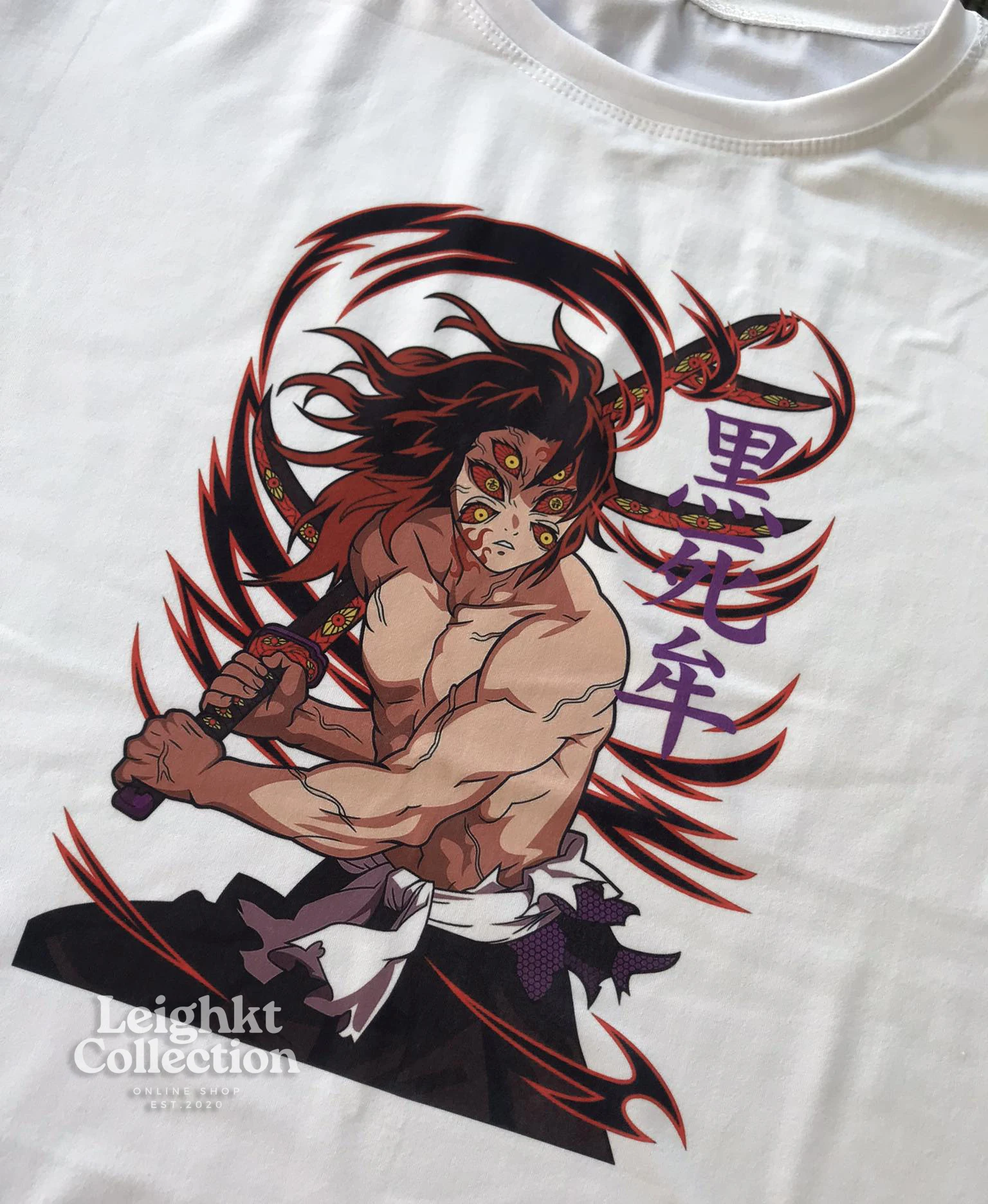 Camiseta Anime Demon Slayer Kokushibo, Upper Moon, 1