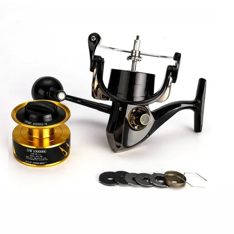 SW4000XG SW6000HG SW10000HG 11+1 Bearings 35kg Drag Power  Spinning Saltwater Fishing Reel