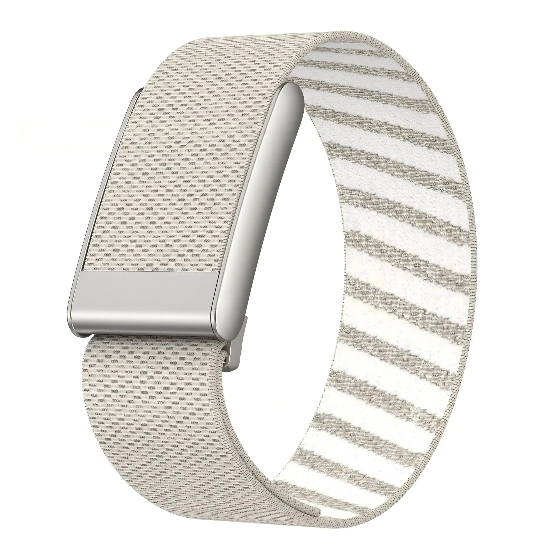 Nylon Woven Elastic Whoop 5.0 Wristband Strap Sports Replacement Band with Gold U-Shaped Metal Frame for Fitness Tracker view 4