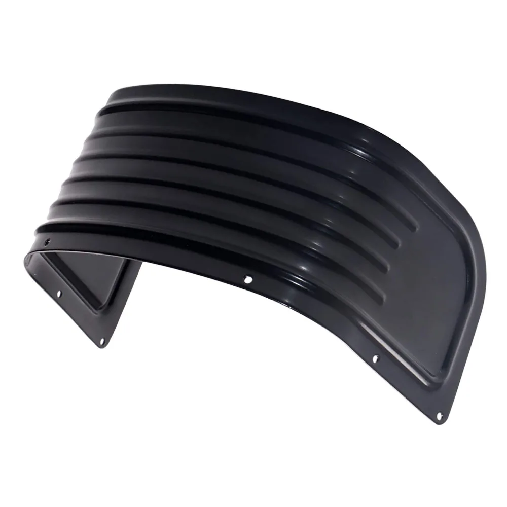 1pcs Motorcycle Front Fender Trim Steel Cover Black/Sliver Fit For Harley-Davidson Touring And Tri Glide Models