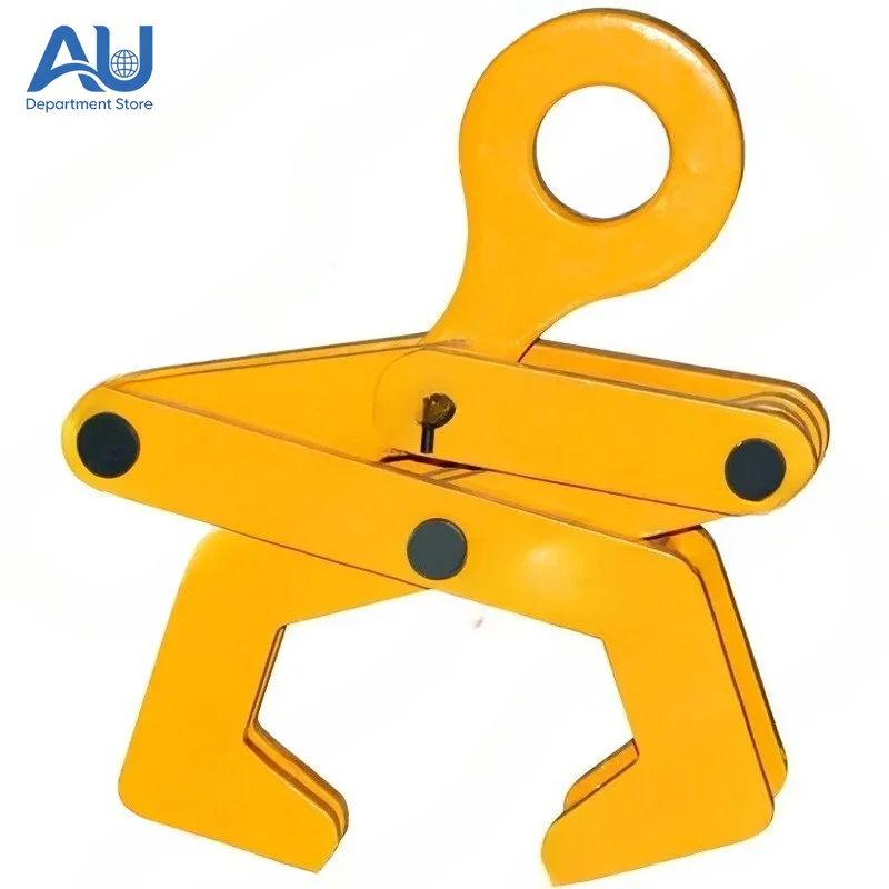 Round steel pipe lifting pliers spreader hook I-beam clamp rail clamp